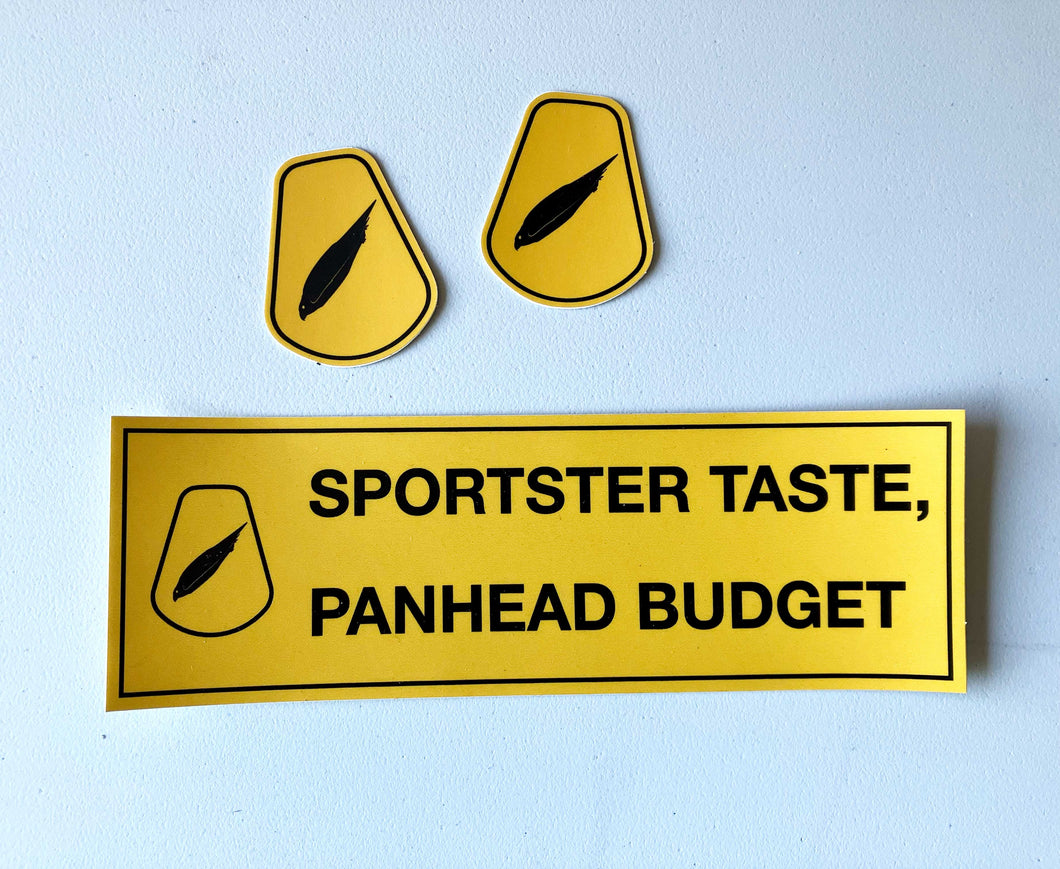 Smith Sticker pack - Sportster taste, panhead budget