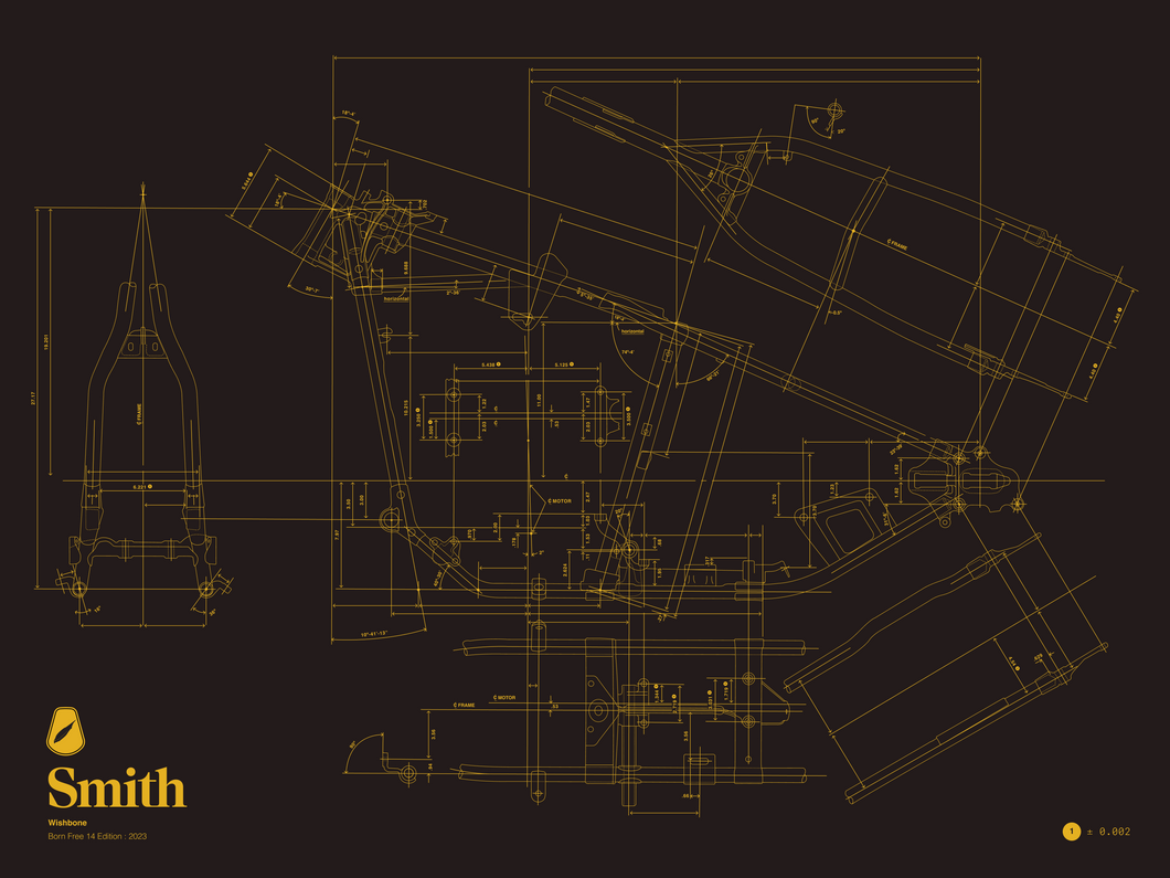 Special Edition Born Free - Wishbone Frame Blueprint